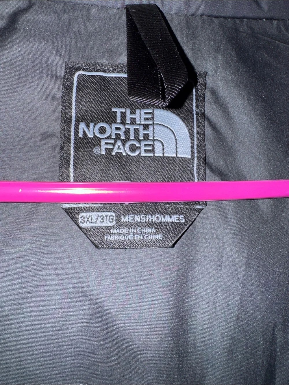 The North Face Men’s Black Down-Style Puffer Jacket